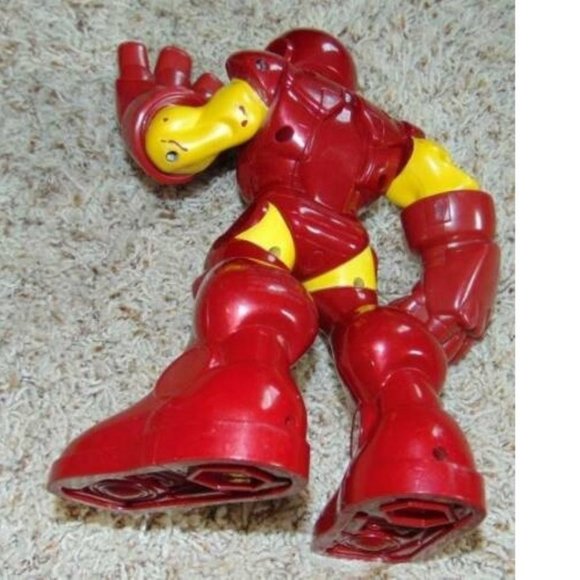 Kids Ironman Toy Talking & Light Up Hasbro Marvel Iron Man with Wings Vintage - Picture 5 of 7